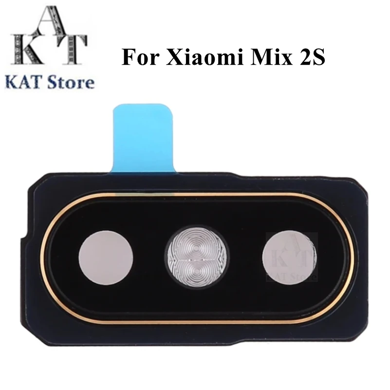 

Задняя камера KAT для Xiaomi Mix2S Mix 2S рамка крышка стеклянная задняя линза запасные части для смартфона