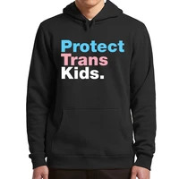 protect trans kids flag hoodies 2022 new trans supporter hooded sweatshirt soft casual oversized mens clothing