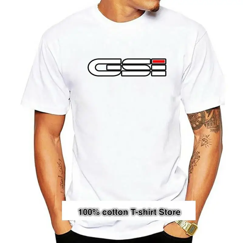 Camiseta Gsi Opel Vauxhall для мужчин, camisa negra de Astra, Kadett, Corsa, Manta, Calibra, moda de verano, algodón