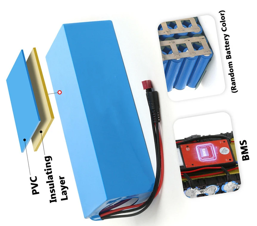 

48V 20AH High Power 1000W Electric Bike Battery 48V 20AH E-bike Battery 48 Volt Lithium Battery with BMS 2A Charger
