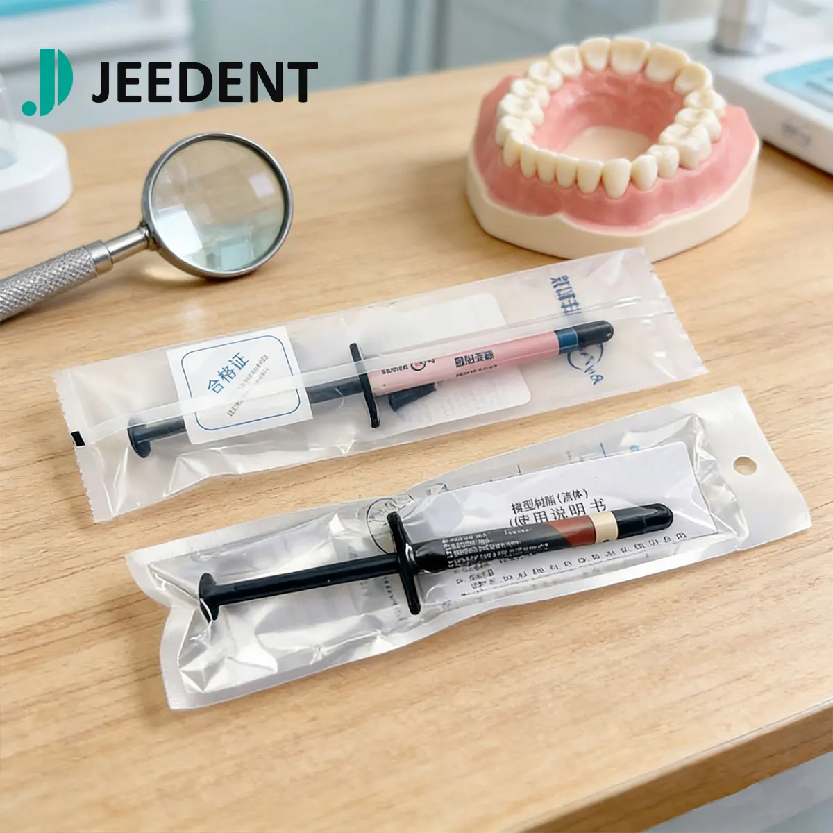 Фото Композитный материал JEEDENT Flowable для реставраций ( Gingiva & OP Opaque) |   Восстановление десны и придание ей естественного оттенка |   Шприц 3G/2G №2