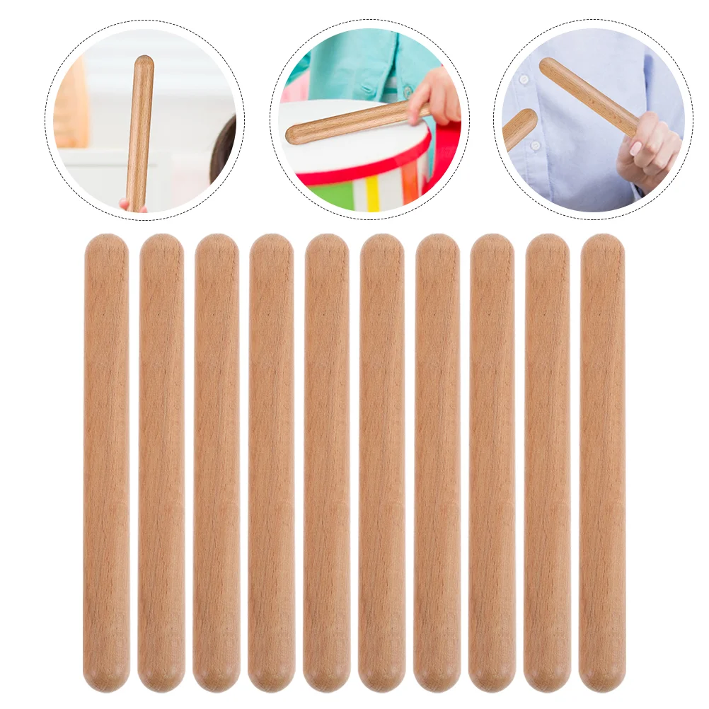 

Color Recognition Toy Toddler Wooden Toys Early Educational Musical Sticks