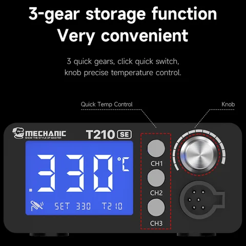 Паяльная станция MECHANIC T210 SE