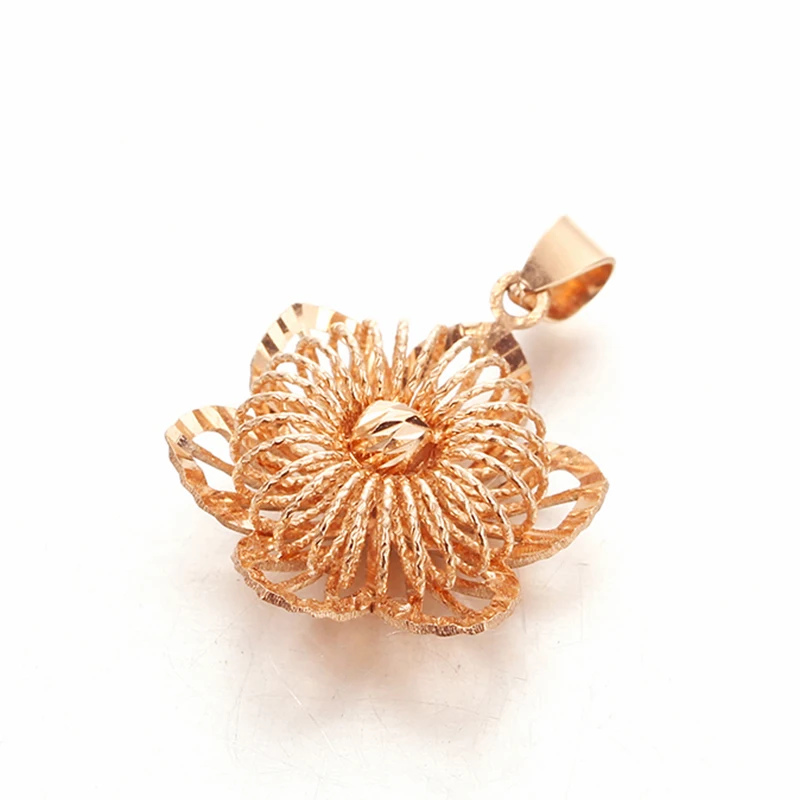 

Женское ожерелье из розового золота 585 пробы, с позолотой 14 к