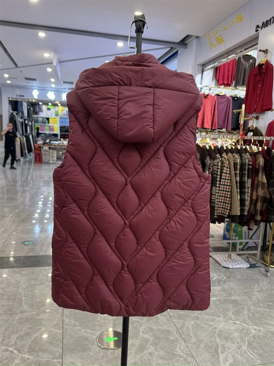 Женская одежда среднего и пожилого возраста пуховый жилет с хлопковой