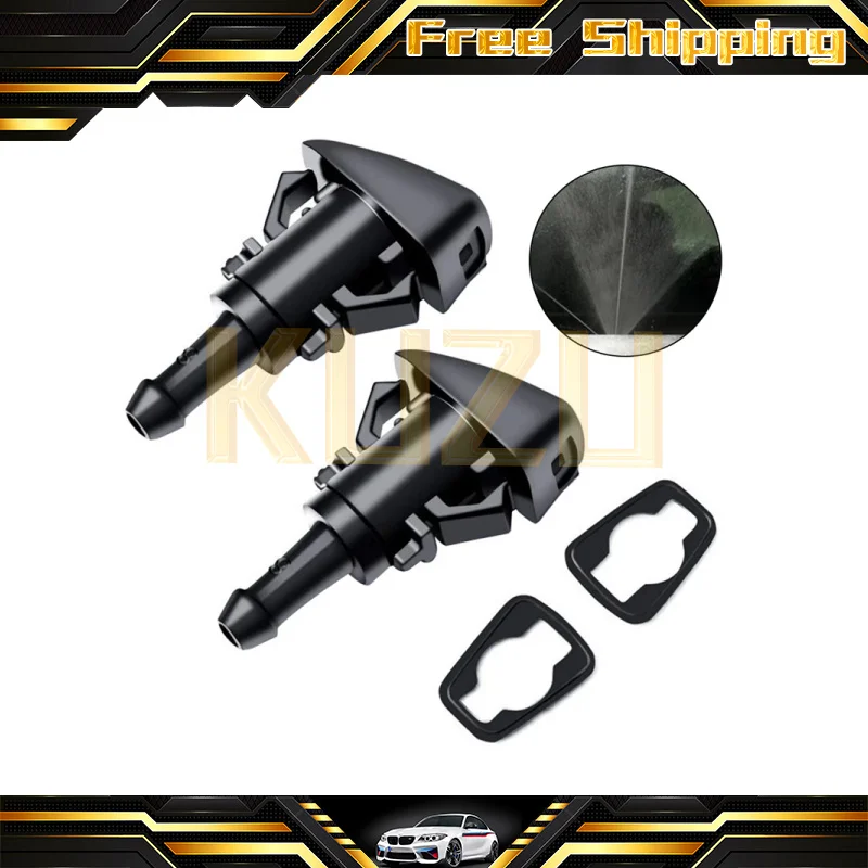 

1 пара, форсунки для омывателя лобового стекла Chrysler Dodge Avenger Journey Caliber Jeep Compass Grand Cherokee