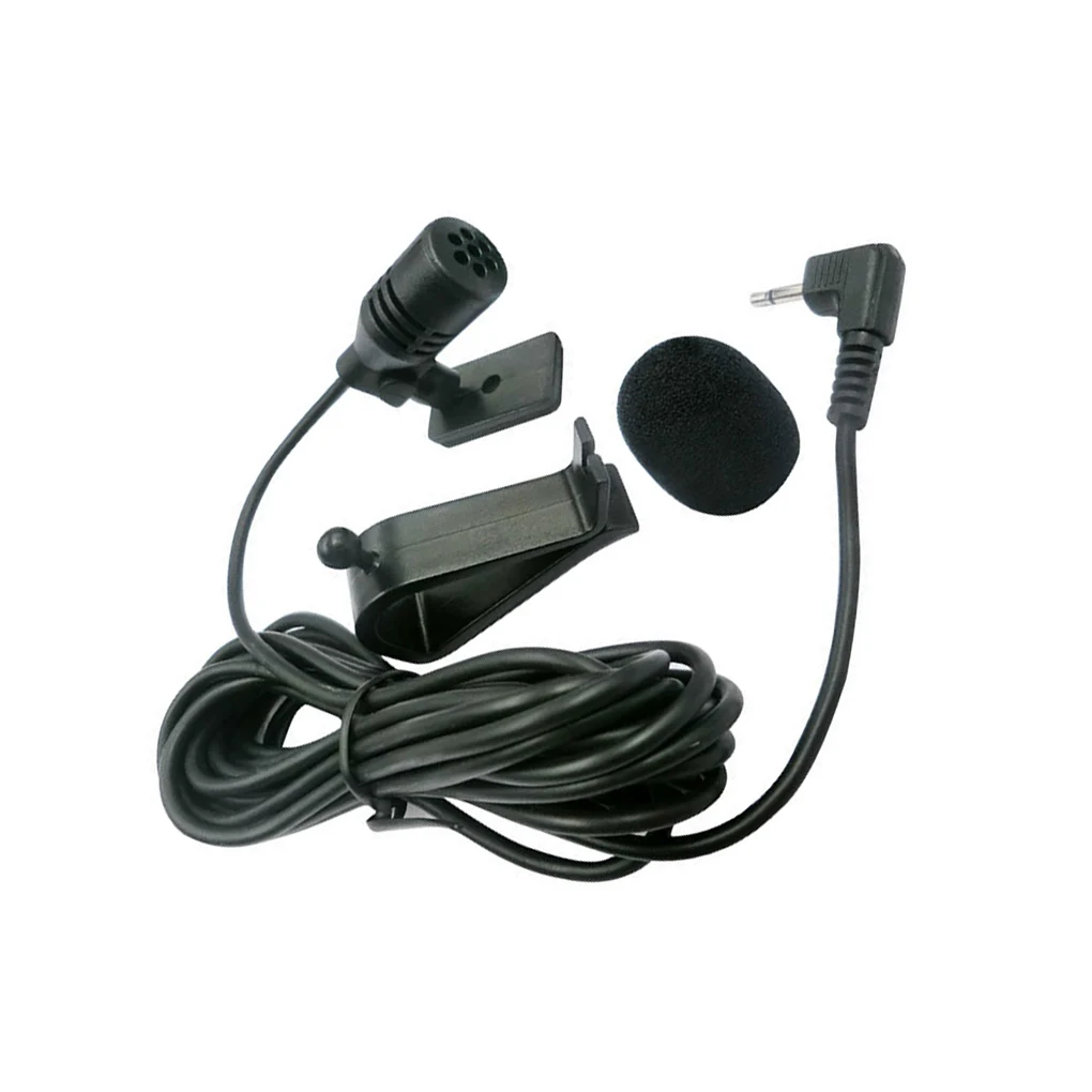 

Car Audio Microphone 2.5mm Clip Jack Plug Mic Stereo Mini Wired External Microphone For Auto DVD Radio 3m Long Professionals