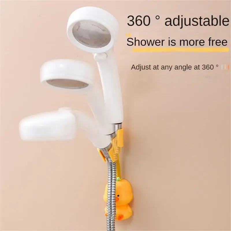 

Bathroom Accessories Cartoon Shower Bracket Waterproof Moisture-proof Without Punching Toilet Sprinkler Shelf Cute Self-adhesive