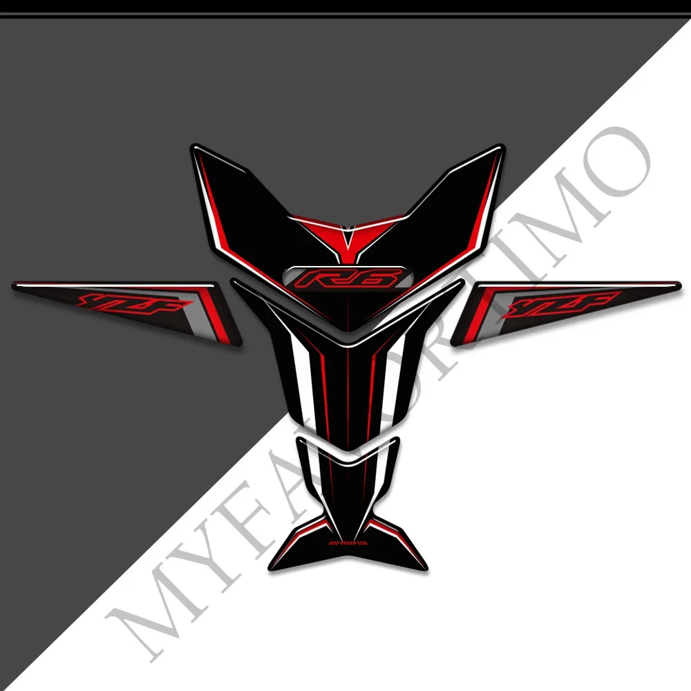 Защитные наклейки для мотоцикла YAMAHA YZF-R6 YZF R6 YZFR6 эмблема значок логотип комплект
