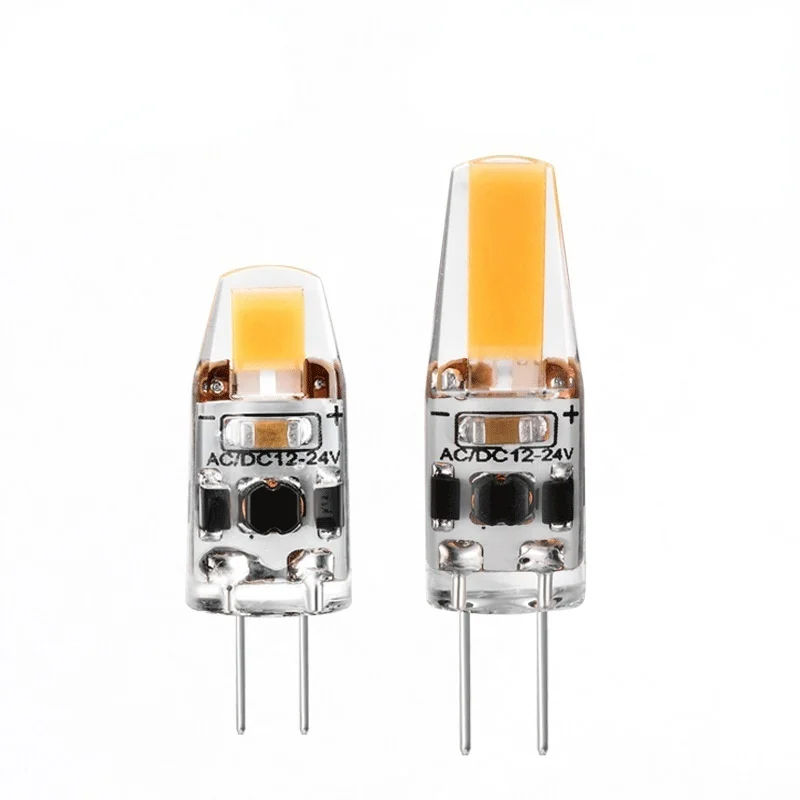 

10PCs G4 Cob Sapphire 1505 2W Acdc12-24V Led GenOptics Aura Essence High Brightness Small Corn Lamp