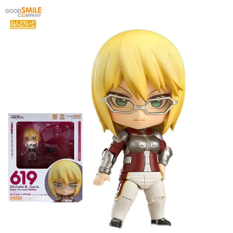 

ГСК хорошая улыбка нэндороид 619 Мишель К. Настольное украшение Дэвиса терраформеры из ПВХ, 10 см, экшн-фигурка, аниме модель, игрушки, подарок