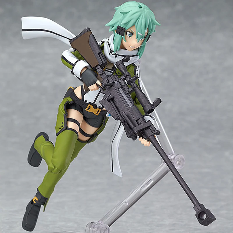 

Anime Sword Art Online Ⅱ SAO Asada Shino Action Figure 14cm PVC Figurine Collectible Statue Model Toys Gifts For Children Adults