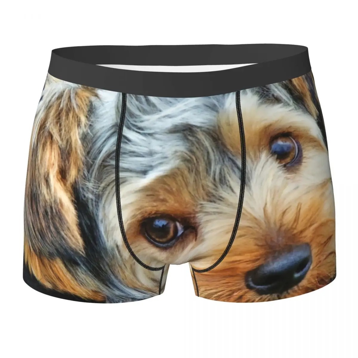

Yorkshire Terrier Underwear Did You Call Me Pouch Hot Boxershorts Design Boxer Brief Comfortable Males Panties Big Size 2XL