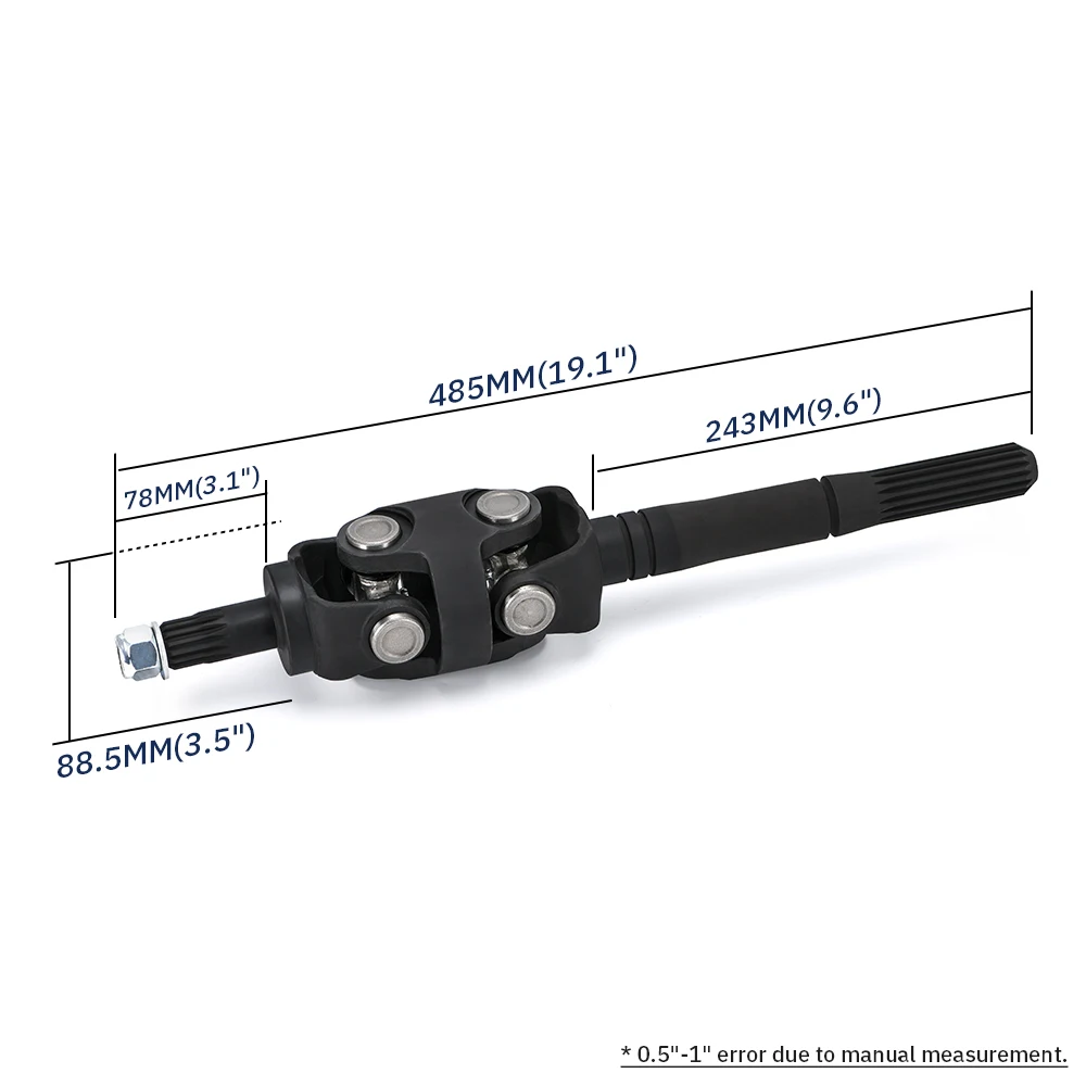 WLR 814819 A2 Полный универсальный шарнир в сборе Yoke 9-9/16 дюймов для Mercruiser Alpha I Gen II Stern