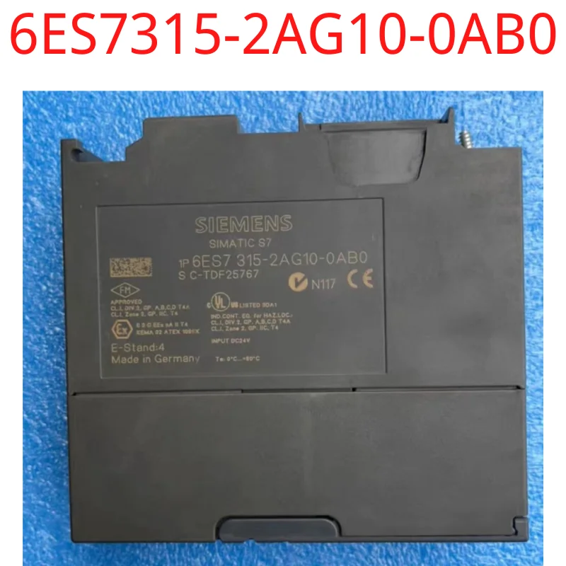 

used test ok real 6ES7315-2AG10-0AB0 SIMATIC S7-300, CPU 315-2DP Central processing unit with MPI Integr. power supply 2