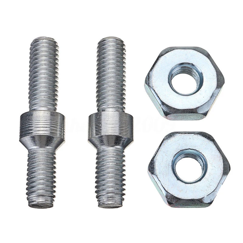 

4 Pcs Bar Studs Bar Nuts Set Garden Tools Parts Replacement For Stihl-024 026 MS260 028 031 032 Chainsaw Silver