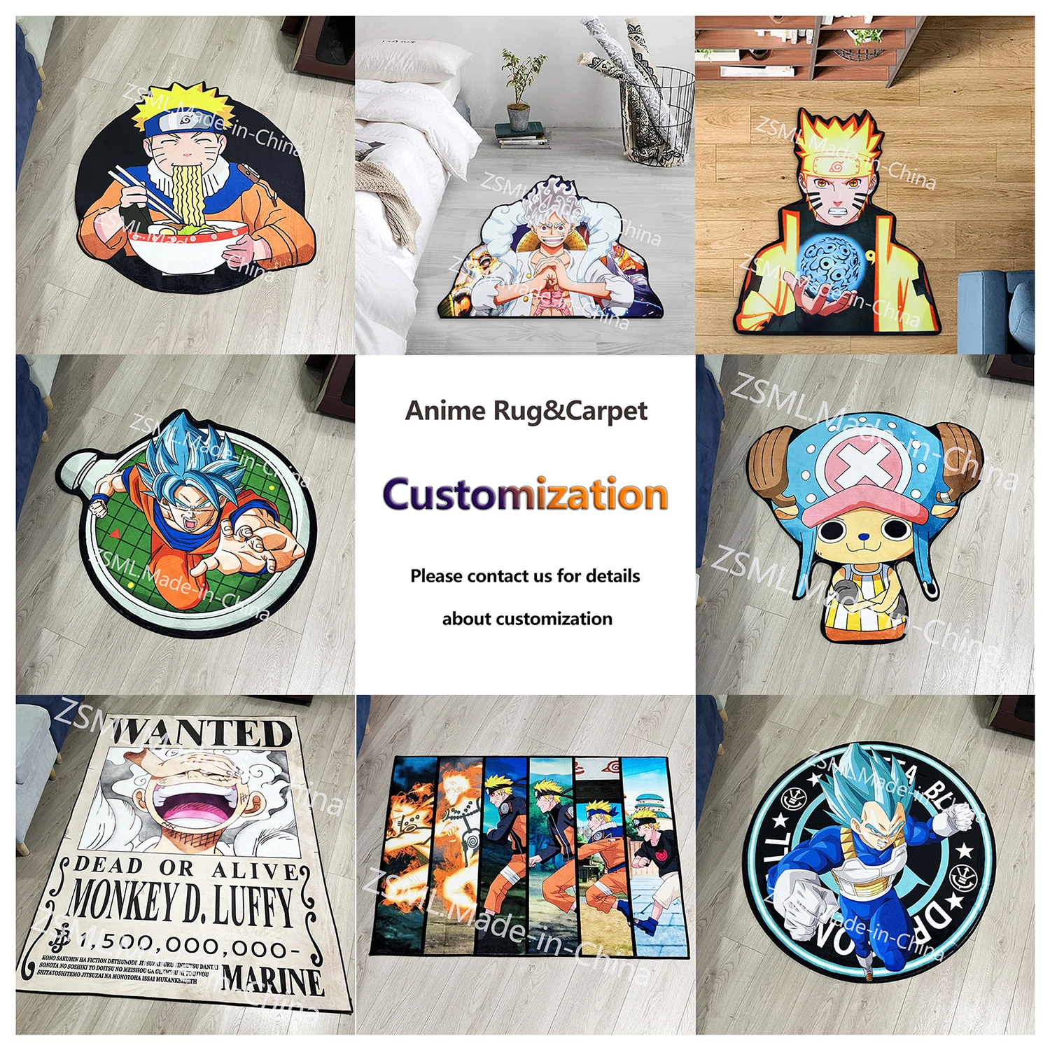 Круглые коврики из аниме цельный персонализированный розовый ковер Тони Чоппер