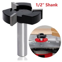 1pc 12 shank wood planer bit cnc spoilboard surfacing router bit tools slab for milling cutter planing router bit