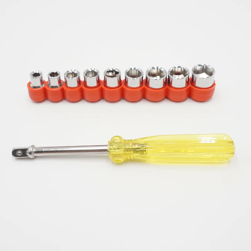 

Набор гаечных ключей с держателем, 11 шт., 1/4 дюйма, 5-13 мм