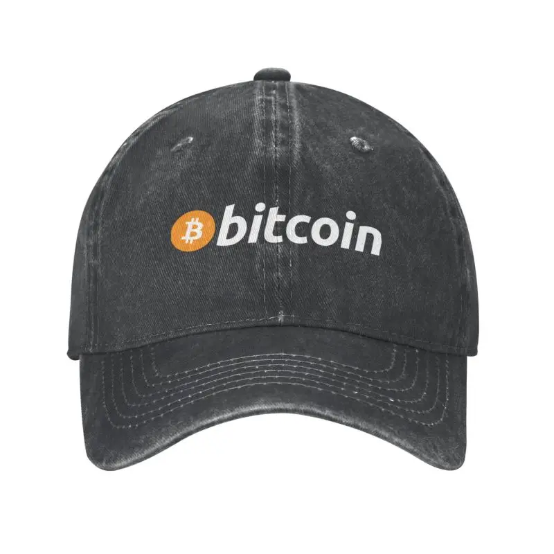 

Fashion Cotton Bitcoin The Original Baseball Cap Men Women Personalized Adjustable Adult BTC Crypto Coins Dad Hat Summer