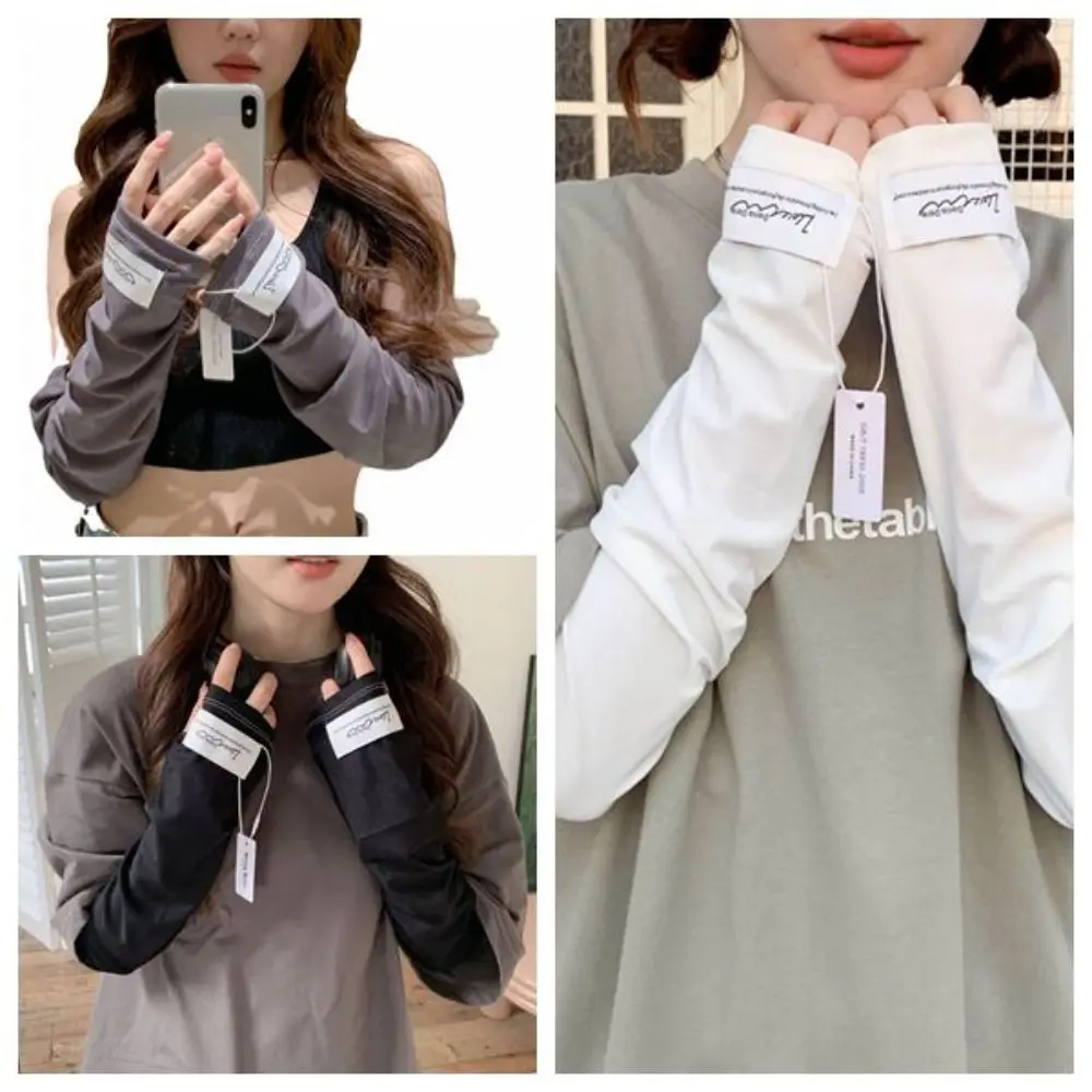 Модные солнцезащитные защитные перчатки от солнца накидка с татуировкой до 50