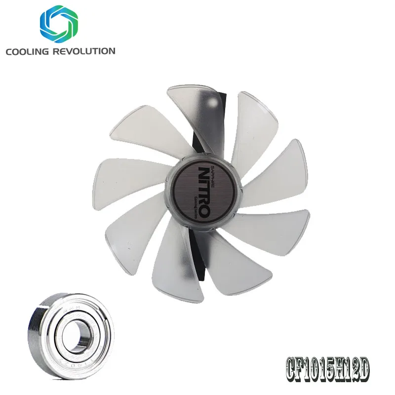 95мм Вентилятор охлаждения CF1015H12D DC12V Замена для Sapphire NITRO RX480 8G RX 470 4G GDDR5 RX570 / D5 RX580 OC.