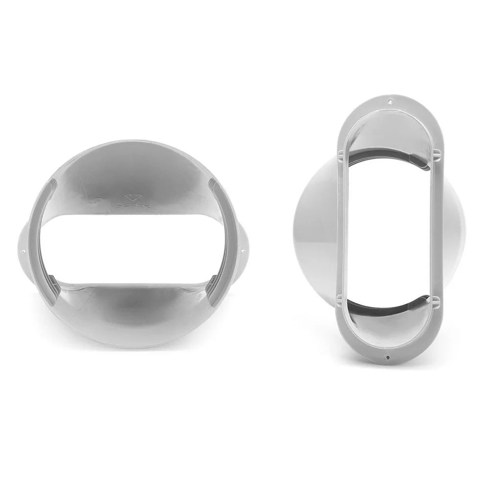 

Exhaust Duct Interface Easy Install 13cm Dia Flexible Removable Accessories Connector Home Replacement Portable Air Conditioning