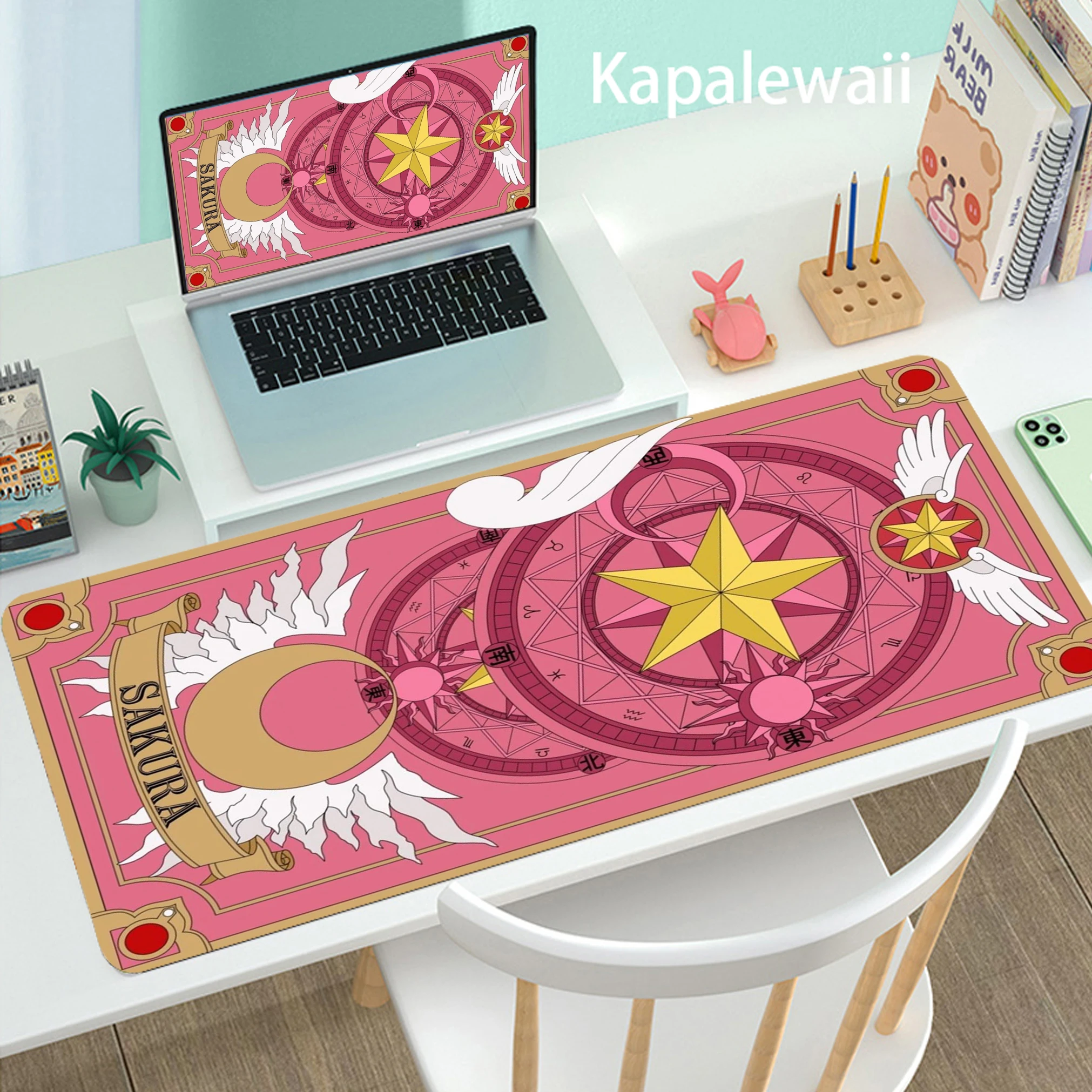 

Cardcaptor Sakura Game Gaming Mousepad Computer Gamer Gaming Mouse Pad Accessories Game Gaming Mouse Pad Desk Play Mouse Pad