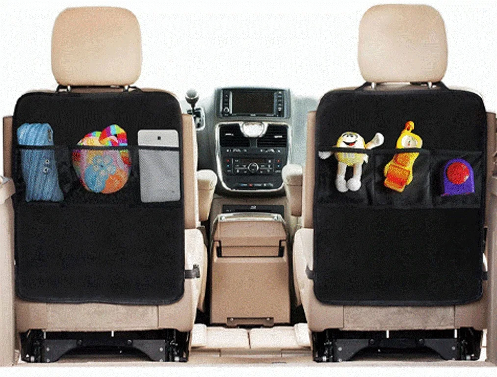 

Car Seat Back Protective Case Meshed Pocket Organizer