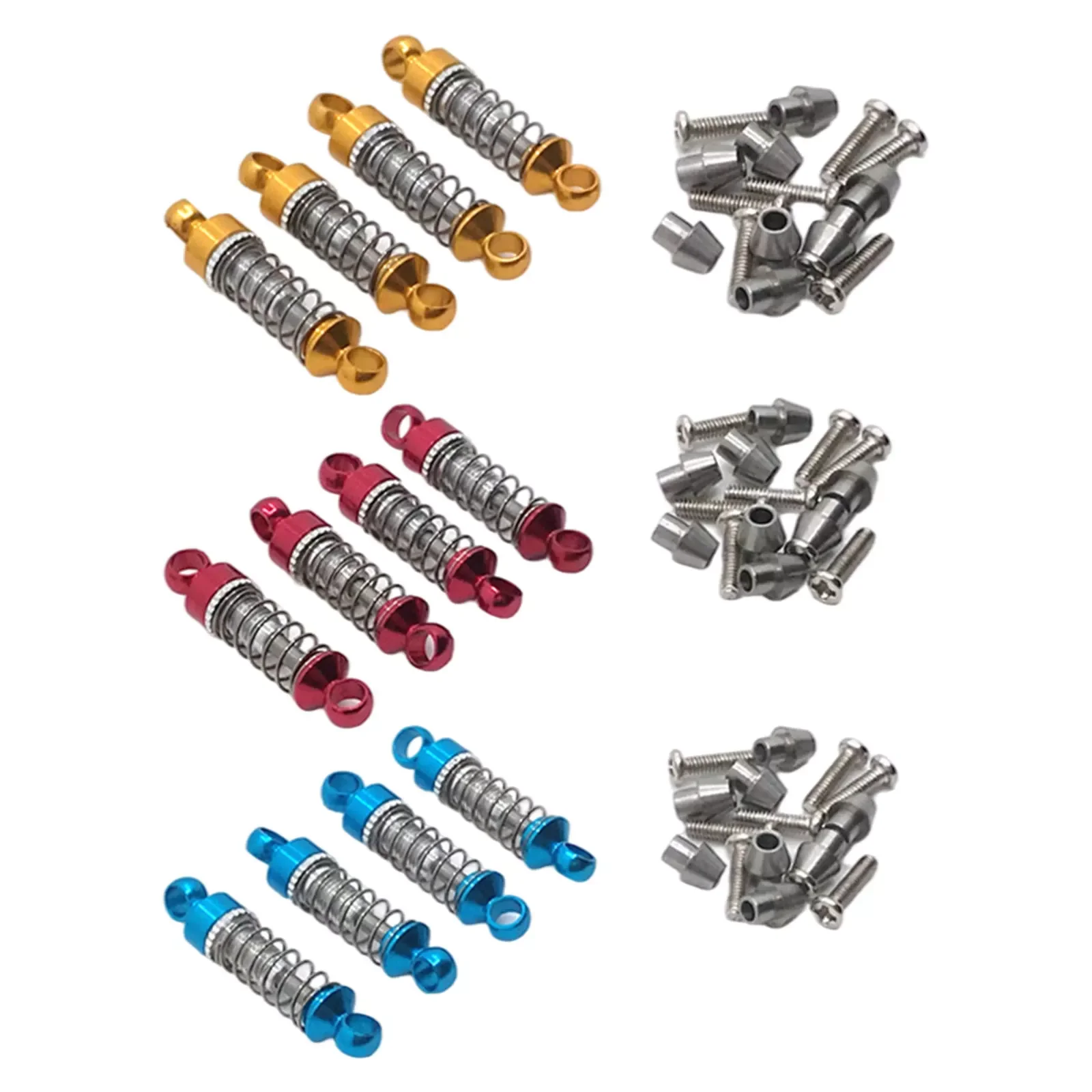 

Car 4Pack Shock Absorber Repalcement Accessory for Wltoys 284131 K979 K989 K999 1/28 RC Car Crawler Upgrade Parts