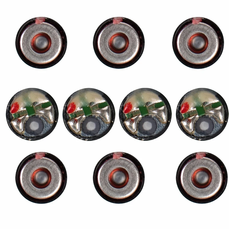 

10PCS 6mm Bluetooth Mini Earphone Speaker Unit DIY 16Ohm Earphone Speaker Replacement Earbuds Repair Parts