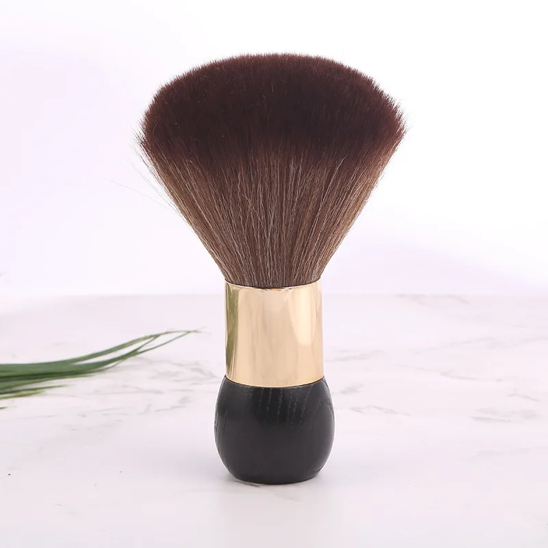 Мягкая щетка для волос в салоне подметания стрижки шеи лица чистки бороды