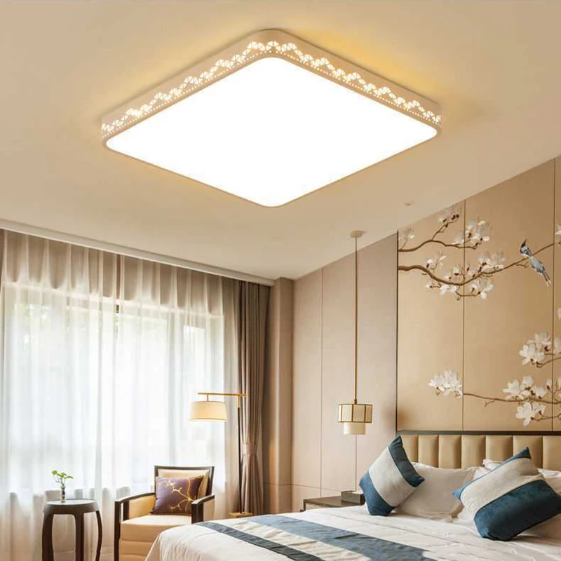 

For Dining Living Bed Room Lamp Modern Study Foyer Kitchen LED Ceiling Light Round Square Industrial Decorative Lighting Fixture
