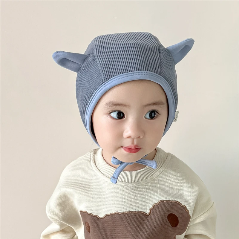 Фетальная шапка для новорожденных Осень-зима