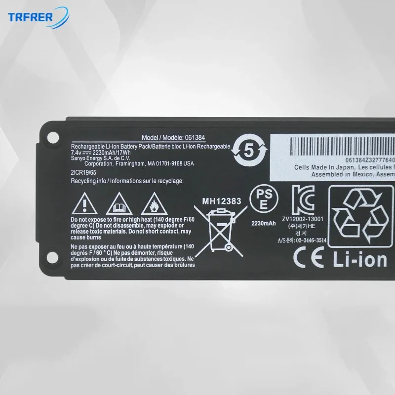 Фото Аккумулятор для Bluetooth-колонок Bose Mini 1-го поколения, совместимый с моделями 061384, 061385, 061386, 063404 №4