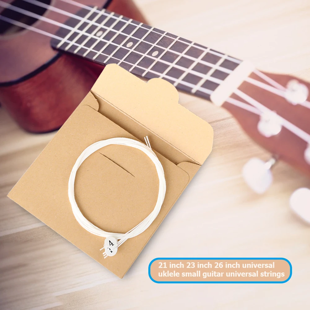 

Фонарики, Классическая тонкая текстура, 4 шт., нейлоновые фонарики, сменная деталь для 21 23 26 дюймового струнного инструмента