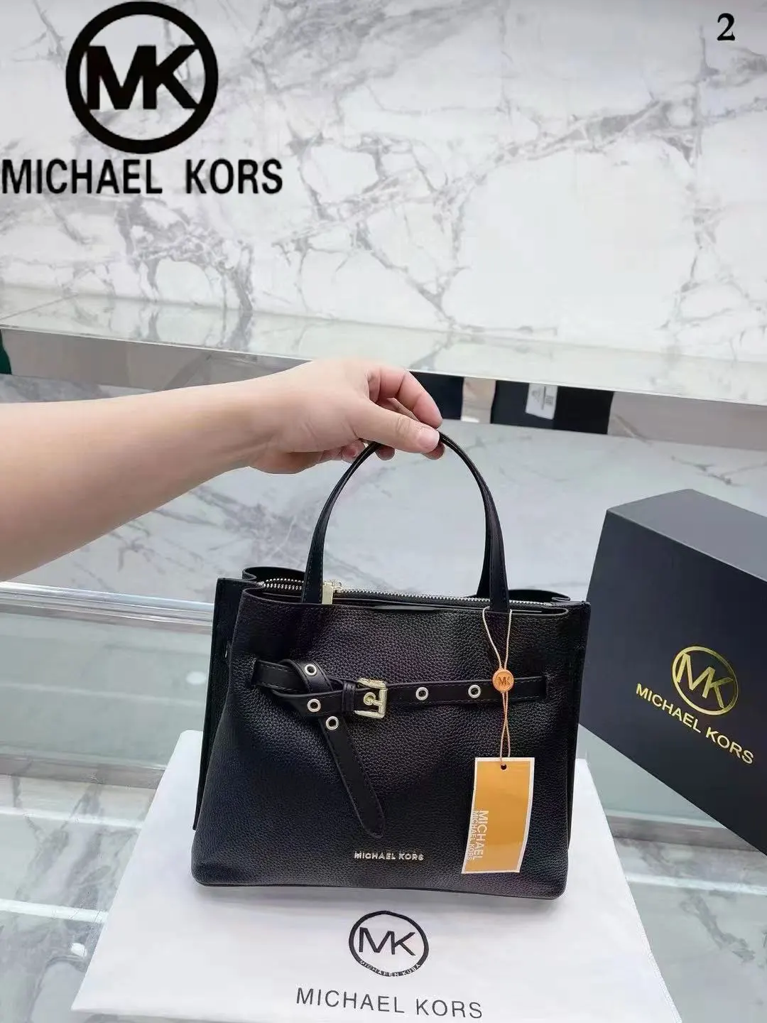 Фото Новая высококачественная женская сумка Michael Kors 2026 года, классический дизайн, большая вместимость, люксовый бренд, стильная повседневная сумка №4