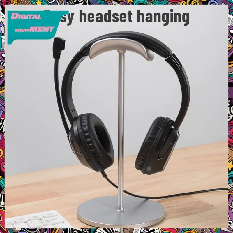 

For Airpods Max Display Stand Headphone Stand Detachable Computer Headphone Stand Headphone Display Stand Silver Black