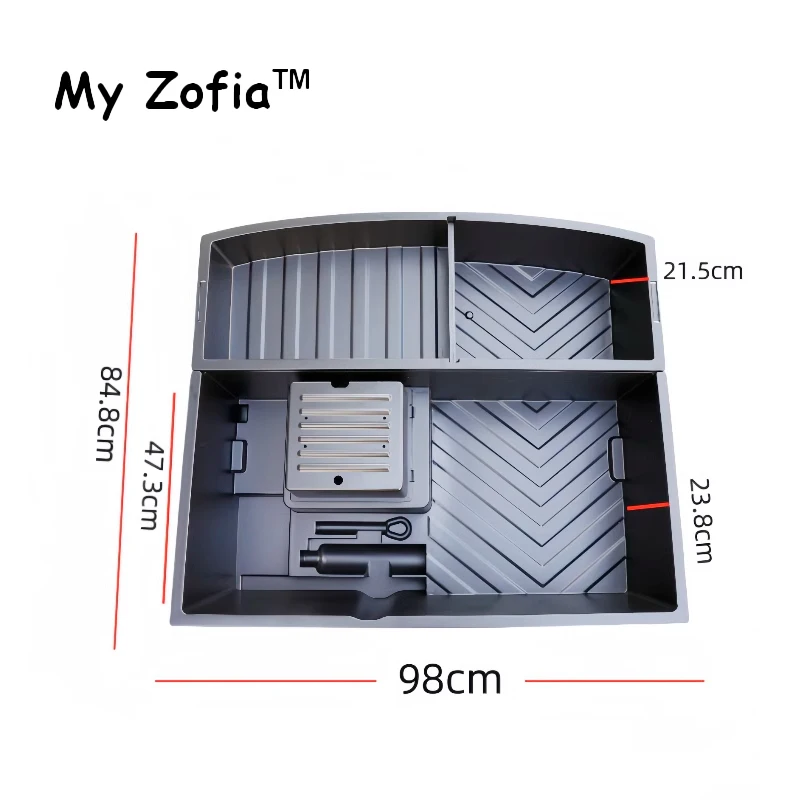 Для Chery Jetour T1 2024 2025 2026 органайзер для багажника автомобиля расширяющаяся коробка