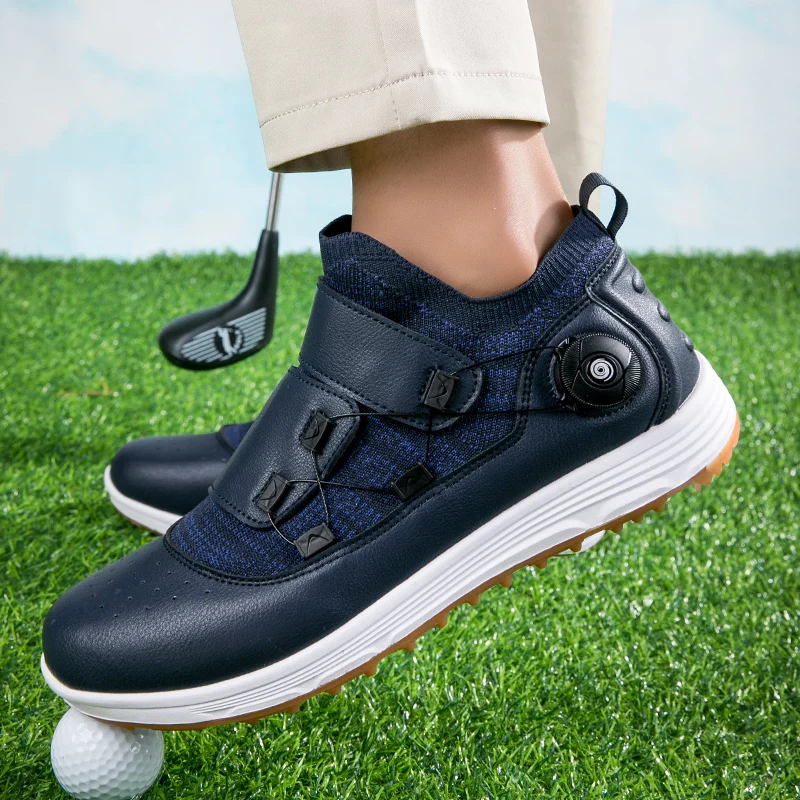 2023 Couple cross-border professional golf shoes professional sports waterproof and anti-skid indoor and outdoor training shoes