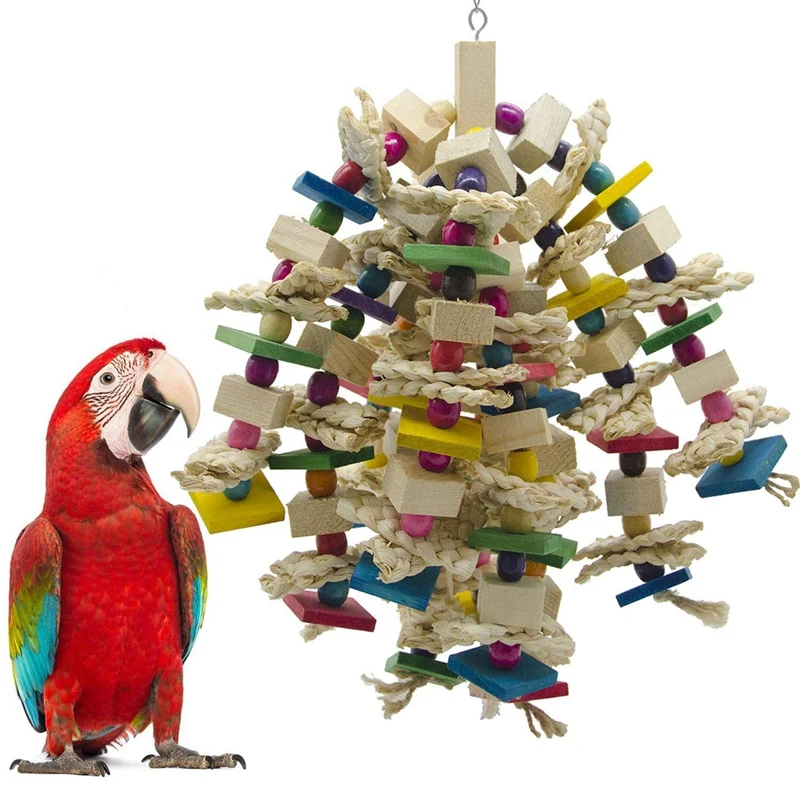 Bite Toy For African Grey Macaws Training Toy Supplies