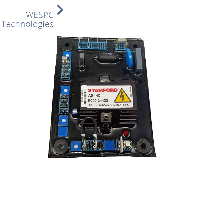 Оригинальный автоматический регулятор напряжения Stamford AVR AS440 мощность 500 кВт