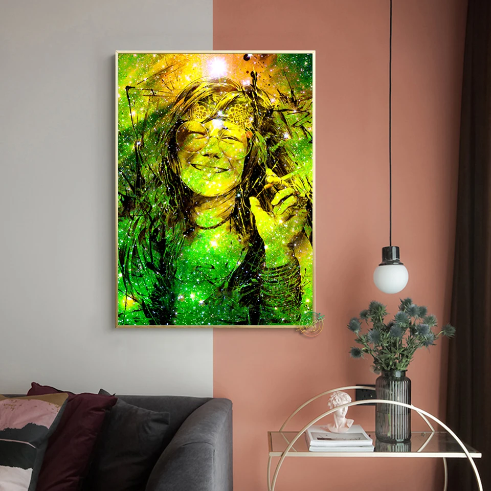 Постер Janis Joplin, Настенный декор для рок-певицы, холст, художественные принты, декор для кафе, общежития, дома, картина, подарок