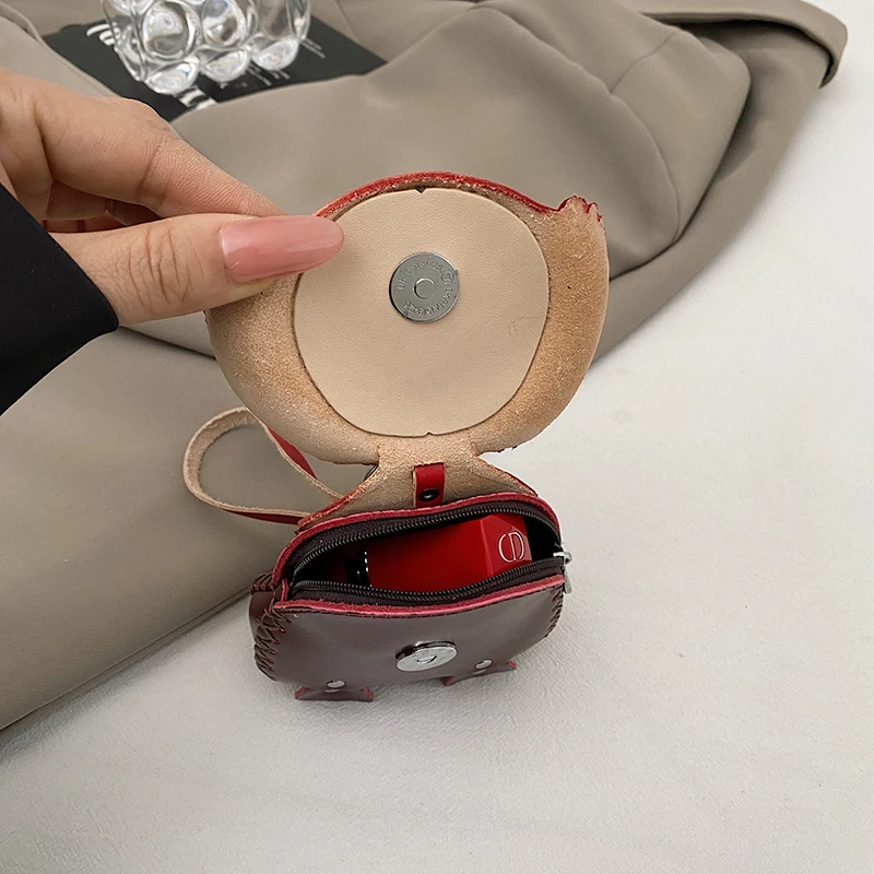 Забавная кукла-дракон ключ от машины игривый держатель ключей забавный кошелек