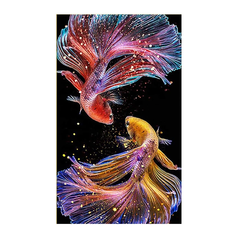 

5D DIY Full Drill Diamond Painting Kits Round Crystal Rhinestone Embroidery Cross Stitch for Adults Diamond Arts