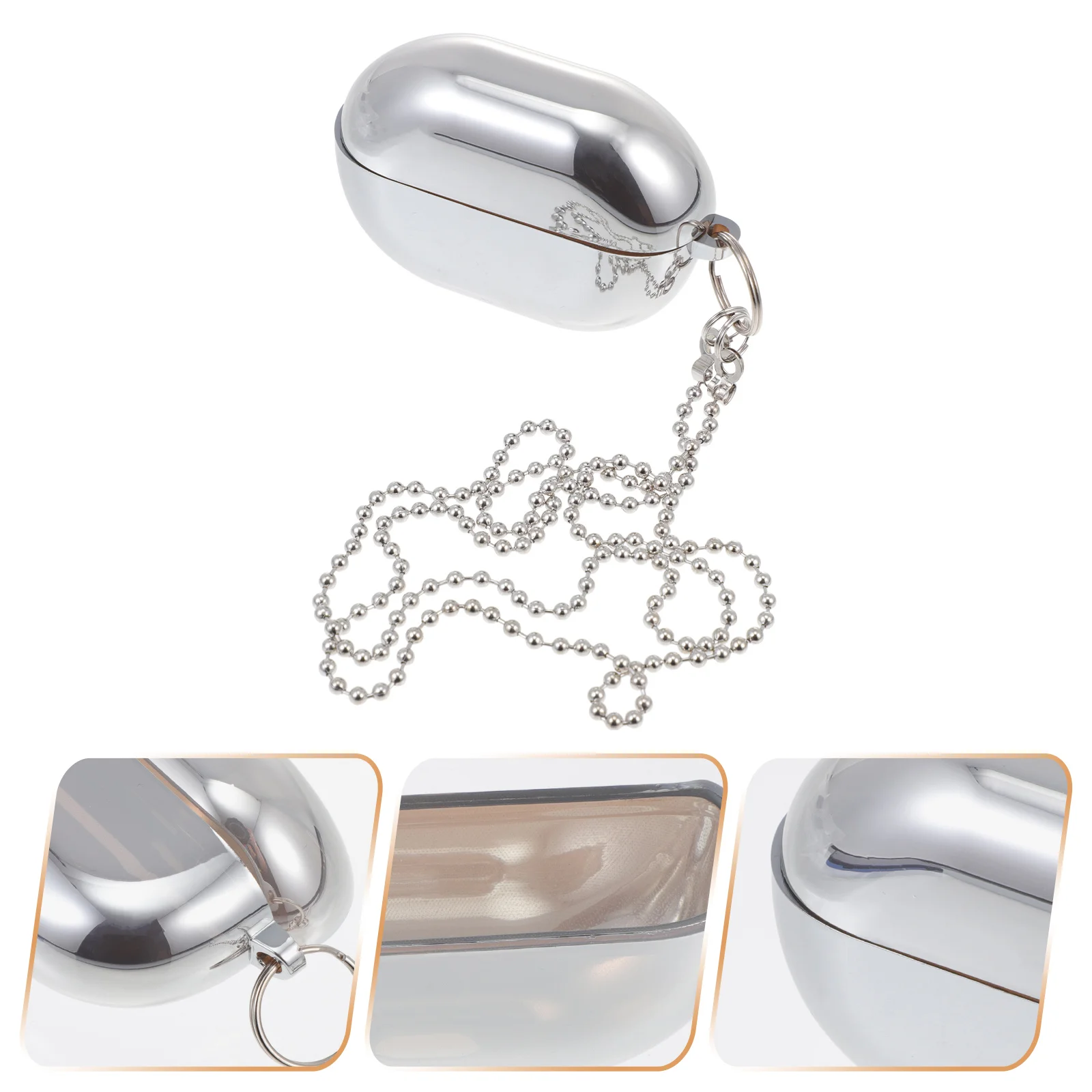 

1Pc Earphone Holder TPU Earbud Case Earbuds Supply Hanging Earphone Box for Storage Outdoors