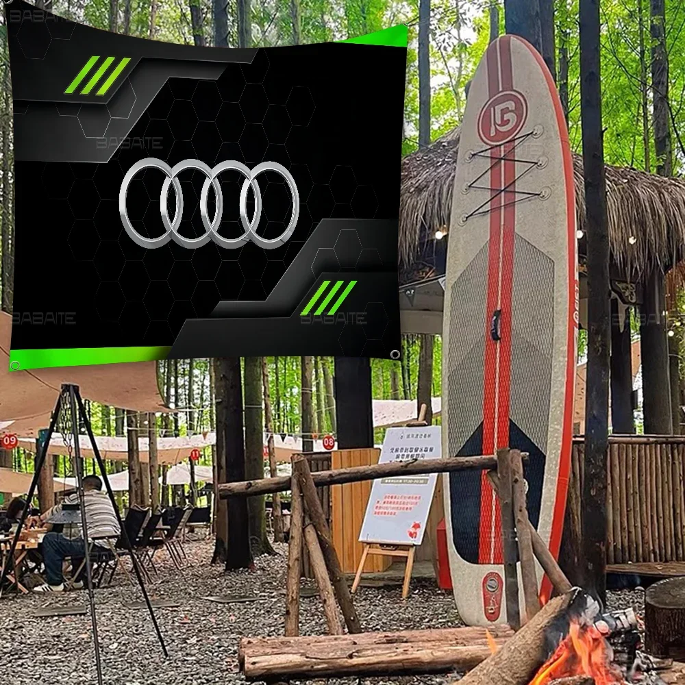 A-AudiS-S баннер Художественная печать японский настенный флаг Аниме Декор для дома