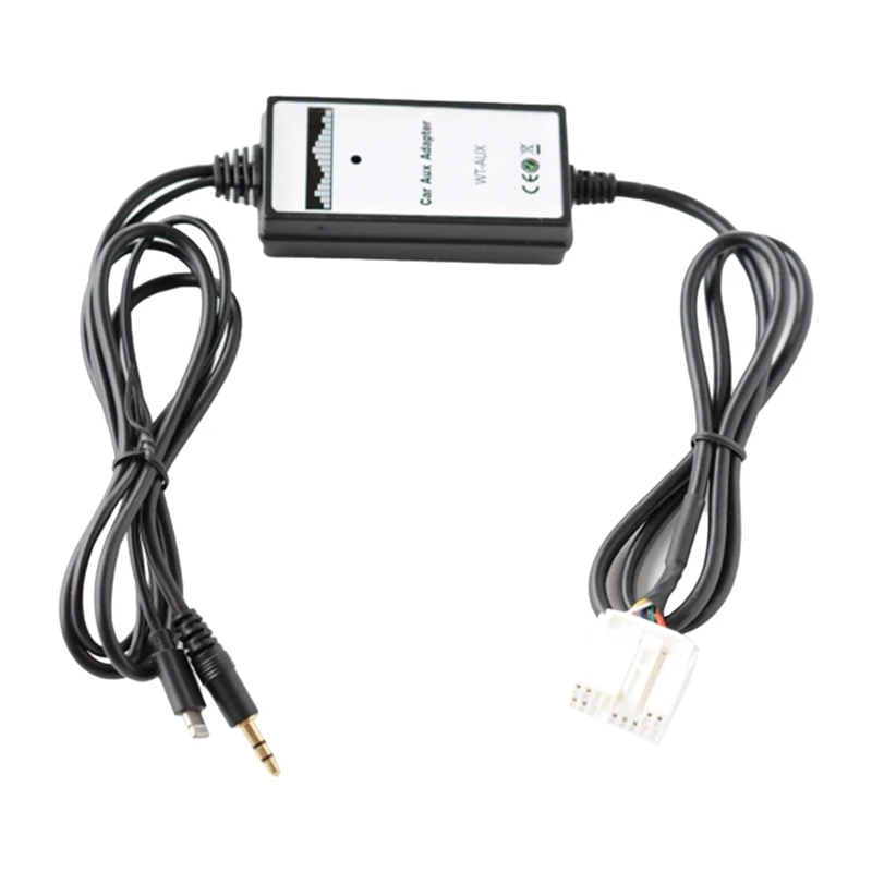 

Car Audio AUX Adapter AUX Adapter 3.5Mm AUX Interface CD Changer With For IPHONG Charging For Honda Accord Pilot S2000 Civic CRV