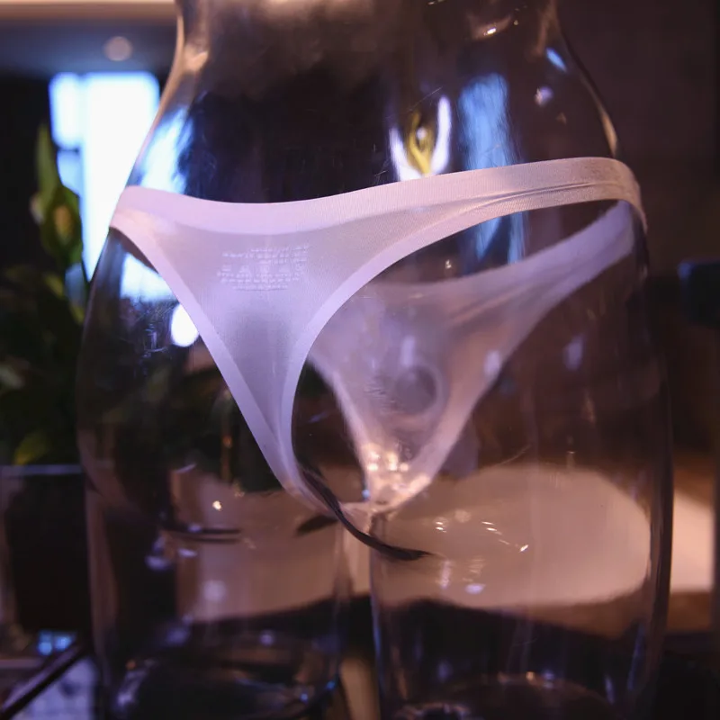 Мужские Бесшовные трусики стринги из вискозы с низкой посадкой - купить по