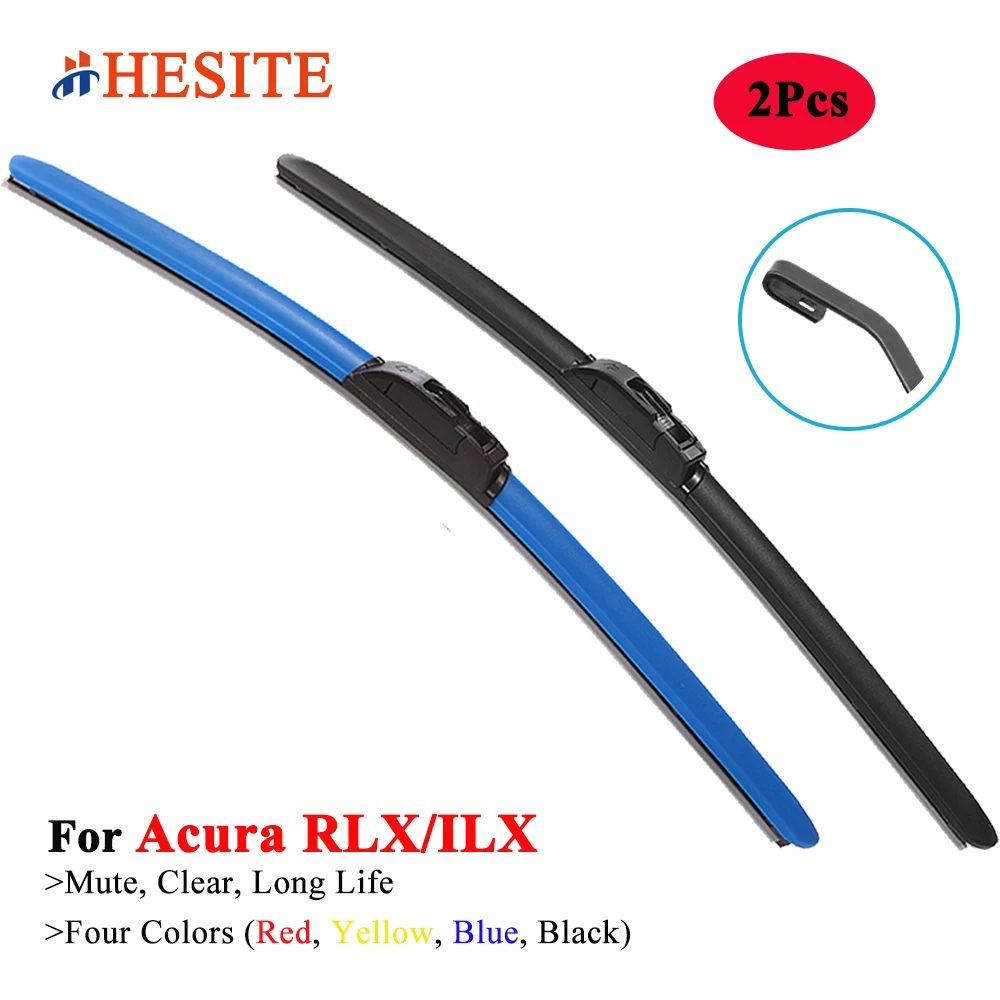 

HESITE Colorful Car Windshield Wiper Blade For Acura RLX ILX Sedan 4-Door 2012 2013 2014 2015 2016 2017 2018 2019 2020 2021 2022